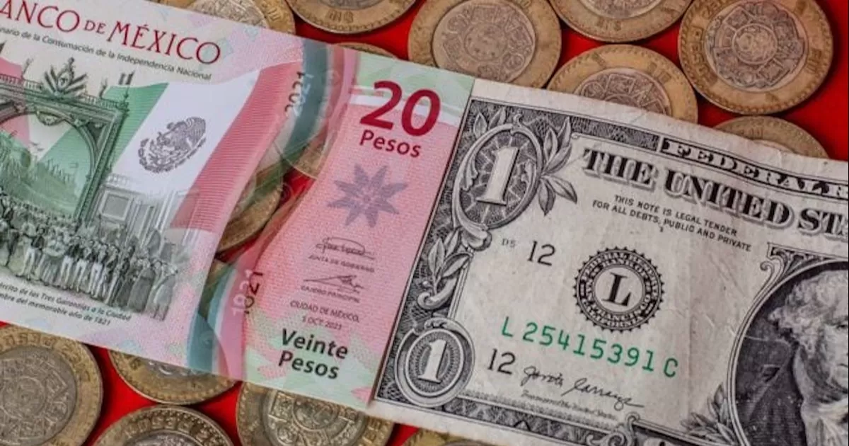 Peso retrocede tras subida de precios al productor en EU