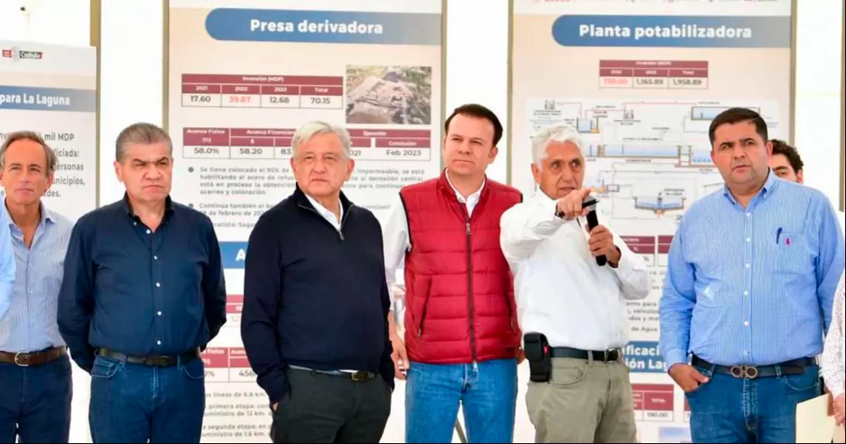 López Obrador además reiteró que la obra sigue siendo ejecutada con el mismo presupuesto original, que es de unos 14 mil millones de pesos y que incluyen recursos para que las empresas operadoras de agua en municipios mejoren su distribución.