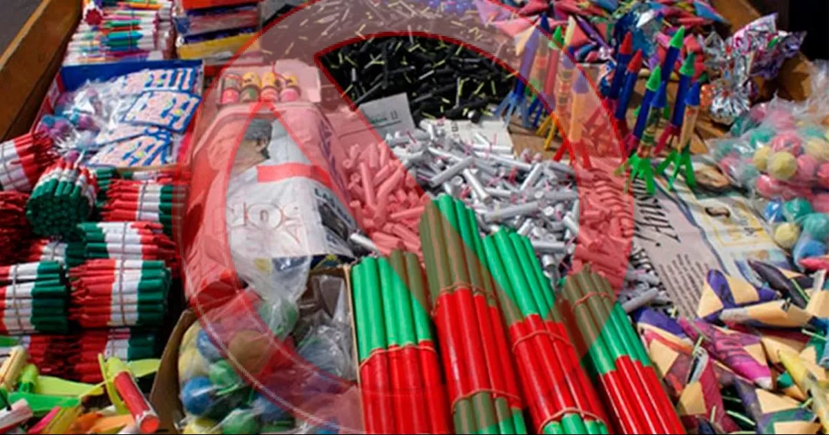 Reincidentes en venta o uso de cuetes, pueden ser detenidos hasta 36 horas