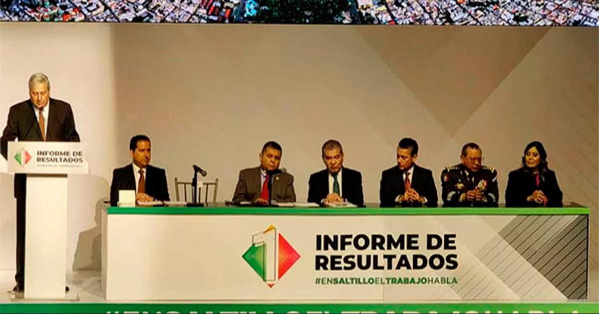 El Edil dio cuenta de las acciones y obras que han ayudado a mejorar la calidad de vida de miles de saltillenses