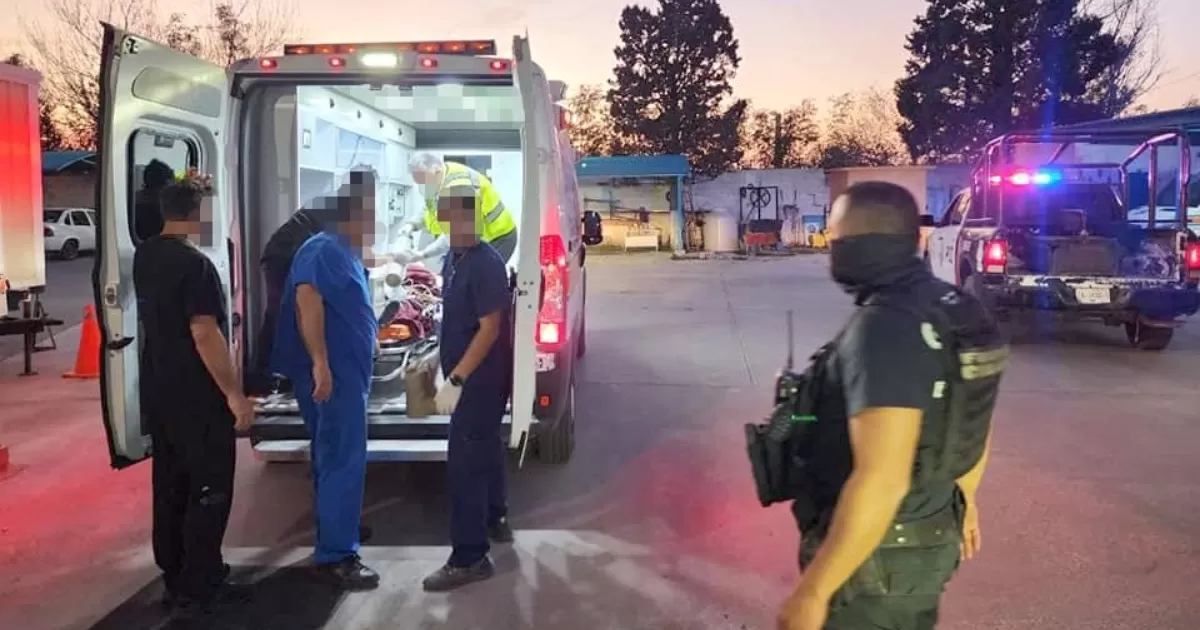 El incidente ocurrió a la altura del kilómetro 45 de la carretera 23 Sabinas-Juárez.