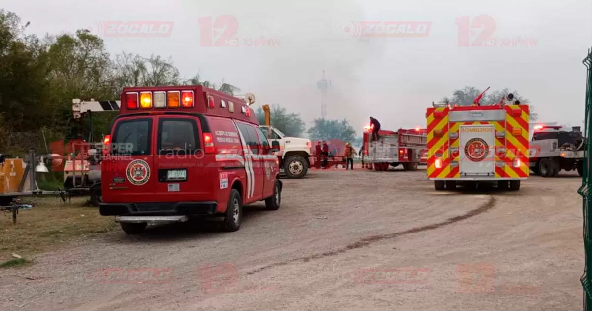Explotan generadores eléctricos al lado de gasolinera