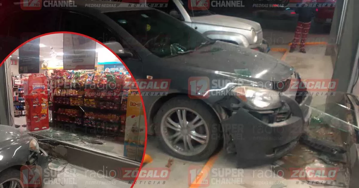 Afortunadamente sólo se registraron daños materiales, donde elementos de policía tomaron conocimiento de los hechos