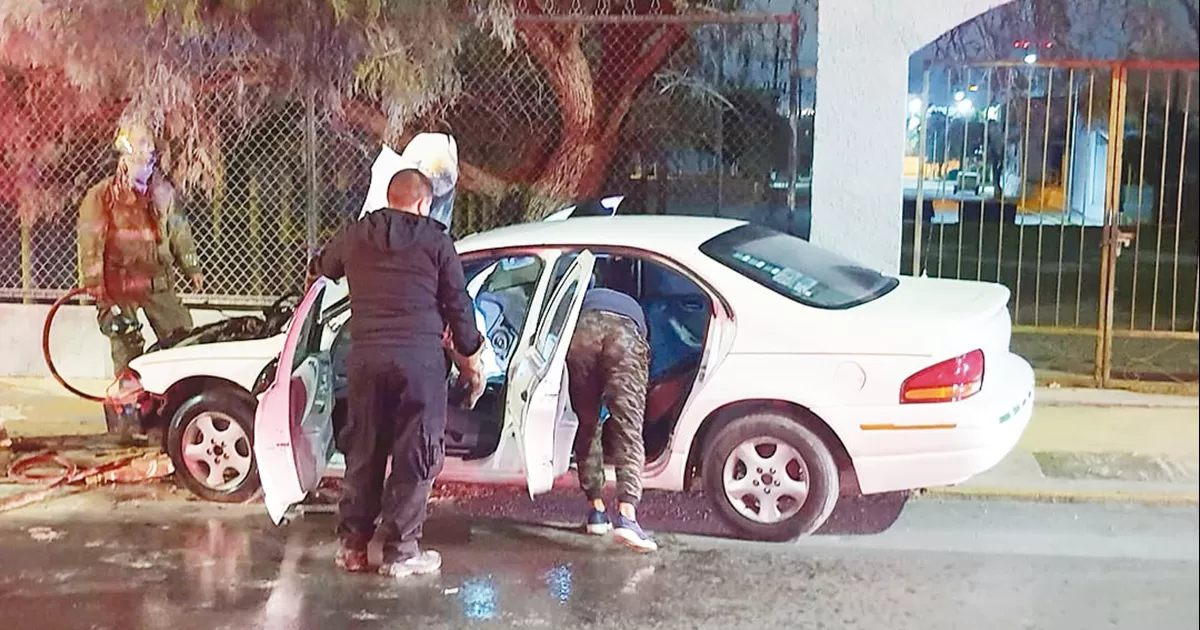 El incendio fue sofocado por el Cuerpo de Bomberos