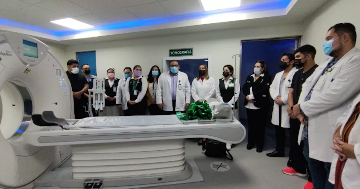 Tiene Hospital General 11 del IMSS nuevo tómografo