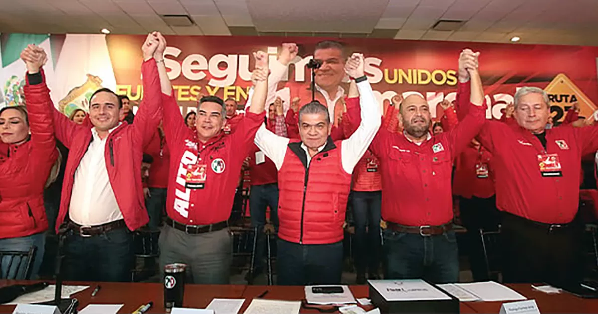 Aquí se topan con pared: Riquelme; unidad, garantía de que ganará el PRI