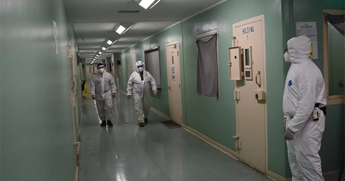 Dan positivo a Covid 5 reos de la cárcel en Eagle Pass