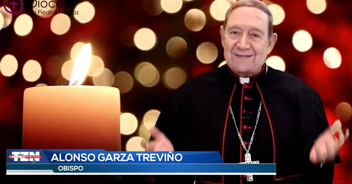 Monseñor Garza Treviño comentó que el festejo de la navidad requiere de la convivencia de la familia.
