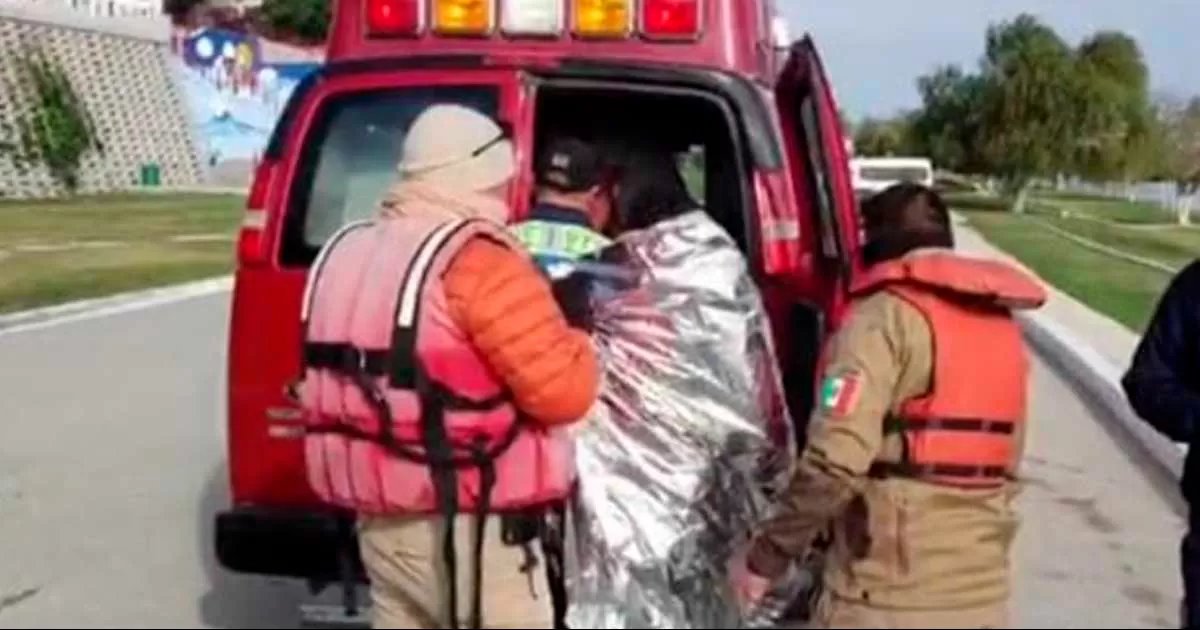 Rescatan a dos migrantes con signos de hipotermia en Piedras Negras