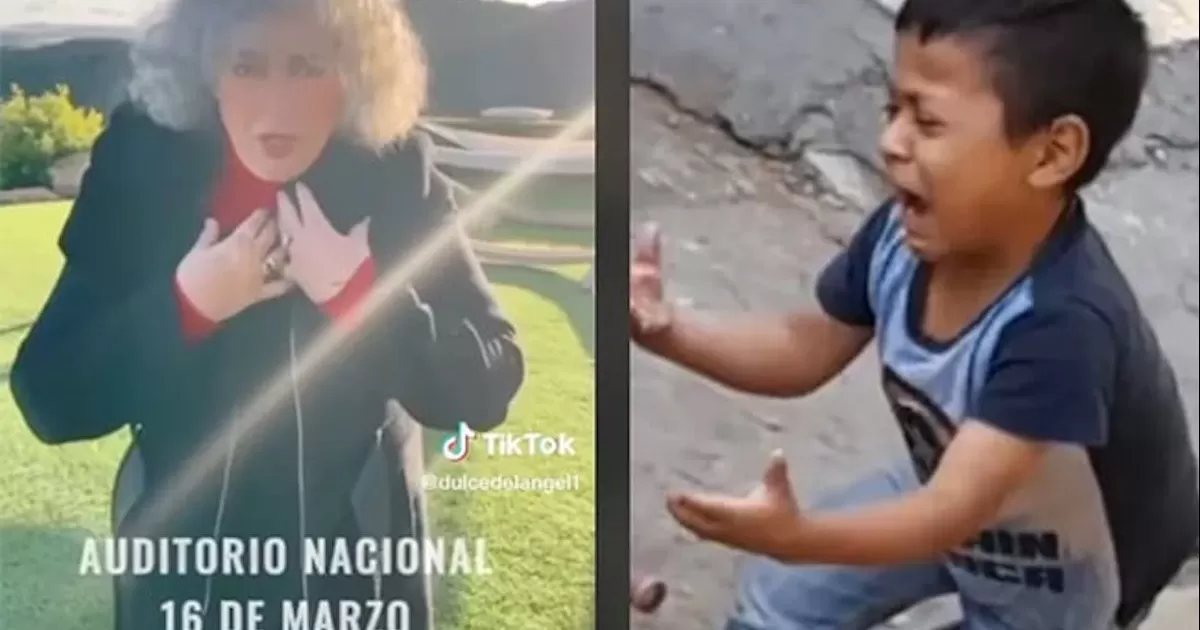 Cautivada por el niño poblano, la cantante le hizo la invitación a su próxima presentación en el Auditorio Nacional.