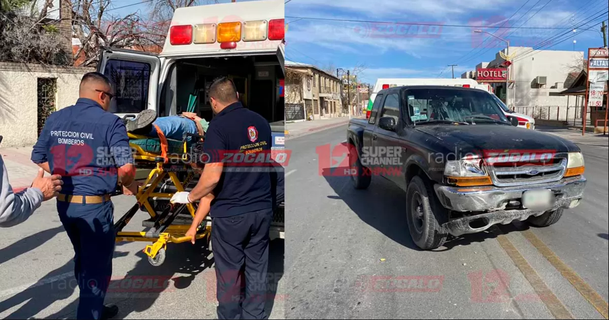 Atropellan a mujer en la avenida Carranza