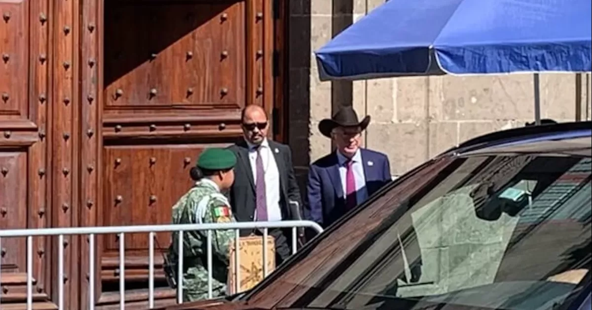 AMLO recibe a Ken Salazar previo a visita de Biden a México
