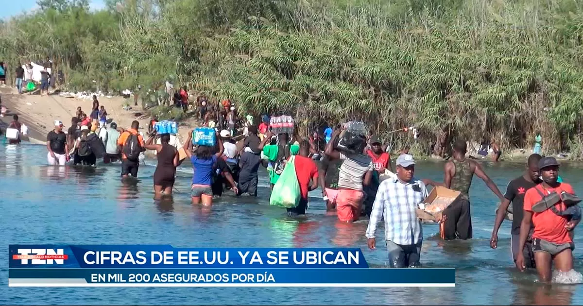 Según las cifras de las autoridades de Estados Unidos ya se ubican en mil 200 asegurados por día