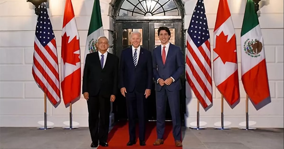 Dicha reunión representará la primera visita oficial del presidente Biden a México y la primera del canadiense Trudeau en la Administración de López