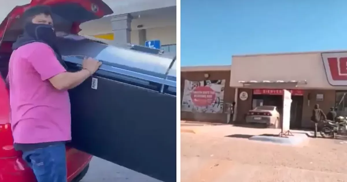 Los comercios en la ciudad sinaloense sufrió tras los hechos violentos este jueves