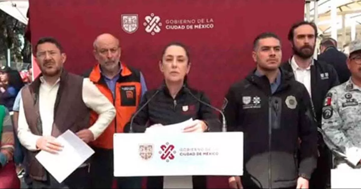 En un breve mensaje a los medios de comunicación, la mandataria capitalina lamentó el fallecimiento de la joven Yaretzi.