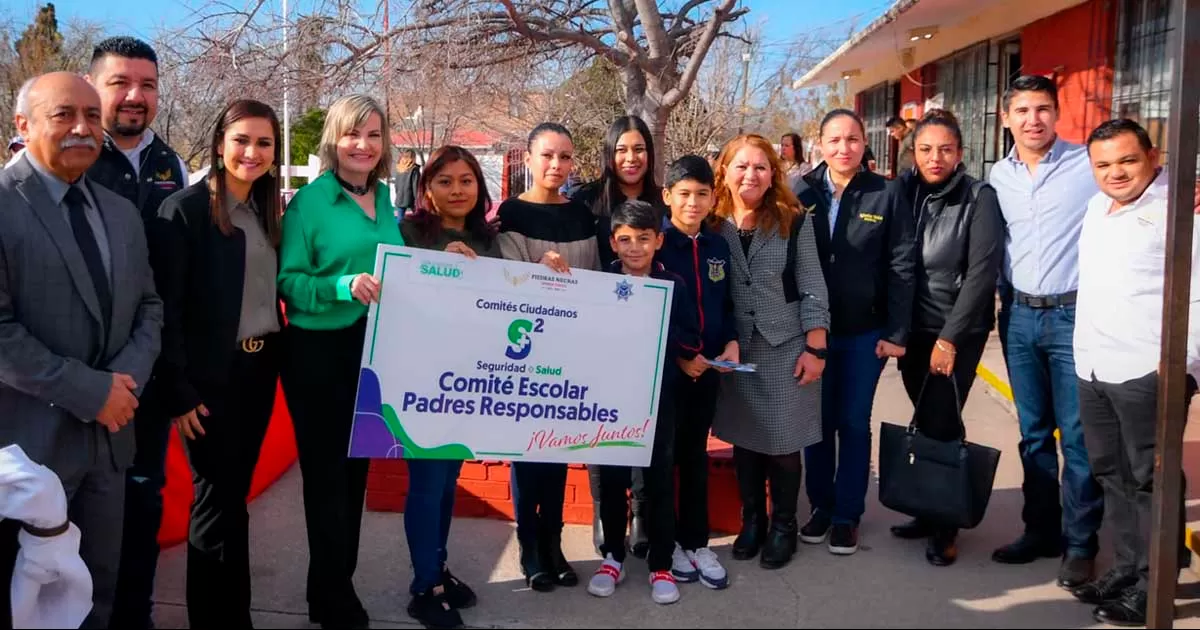 Norma Treviño llevó la brigada “Todos a la Escuela” y “Éntrale a la Educación” a todos los alumnos de la primaria José Guadalupe González