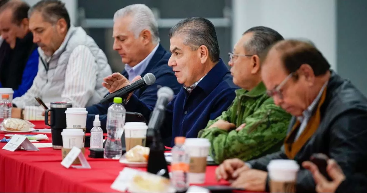 El gobernador del estado destacó que Coahuila esta bien evaluado debido al trabajo coordinado con el Ejército Mexicano, Guardia Nacional (GN) y cuerpos policiacos del Estado.