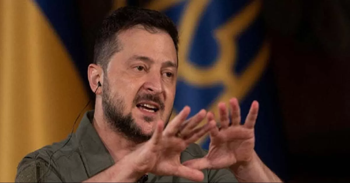 El presidente de Ucrania dio un mensaje en la 80 edición de los Globos de Oro, donde señaló que su país detendrá la agresión de Rusia.