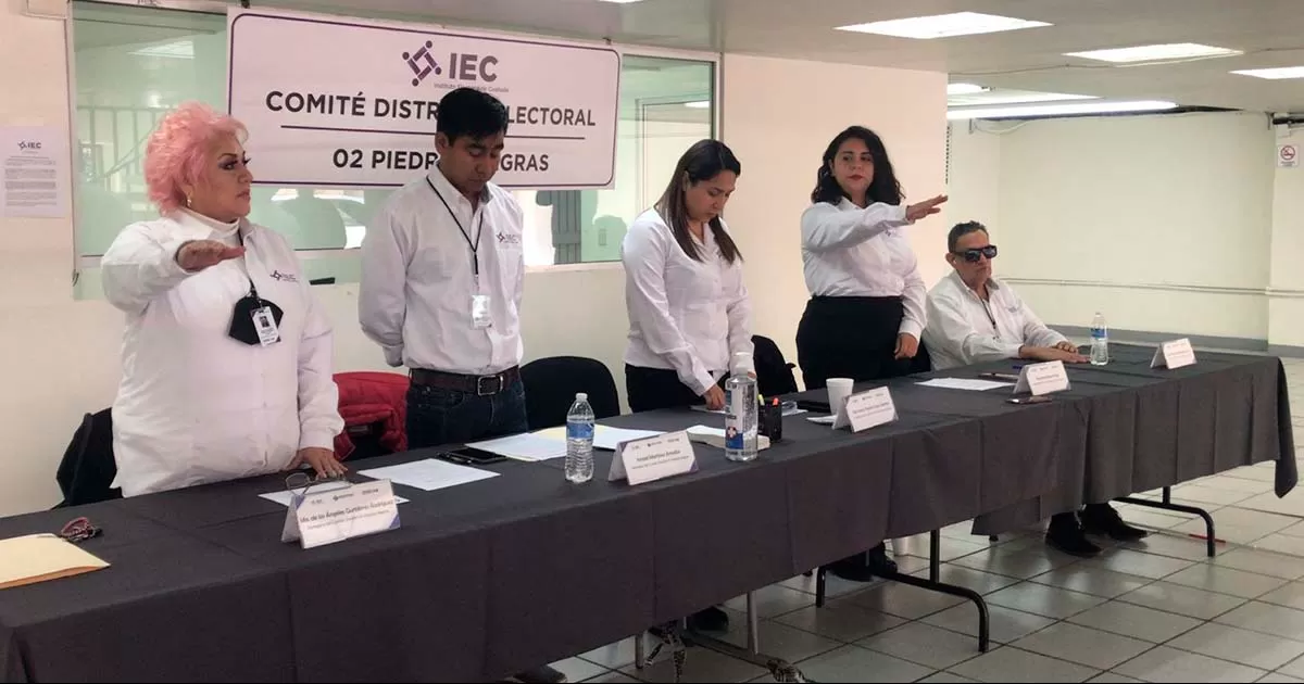 Se instala Consejo Distrital Electoral: realizarán varias actividades para promover el voto