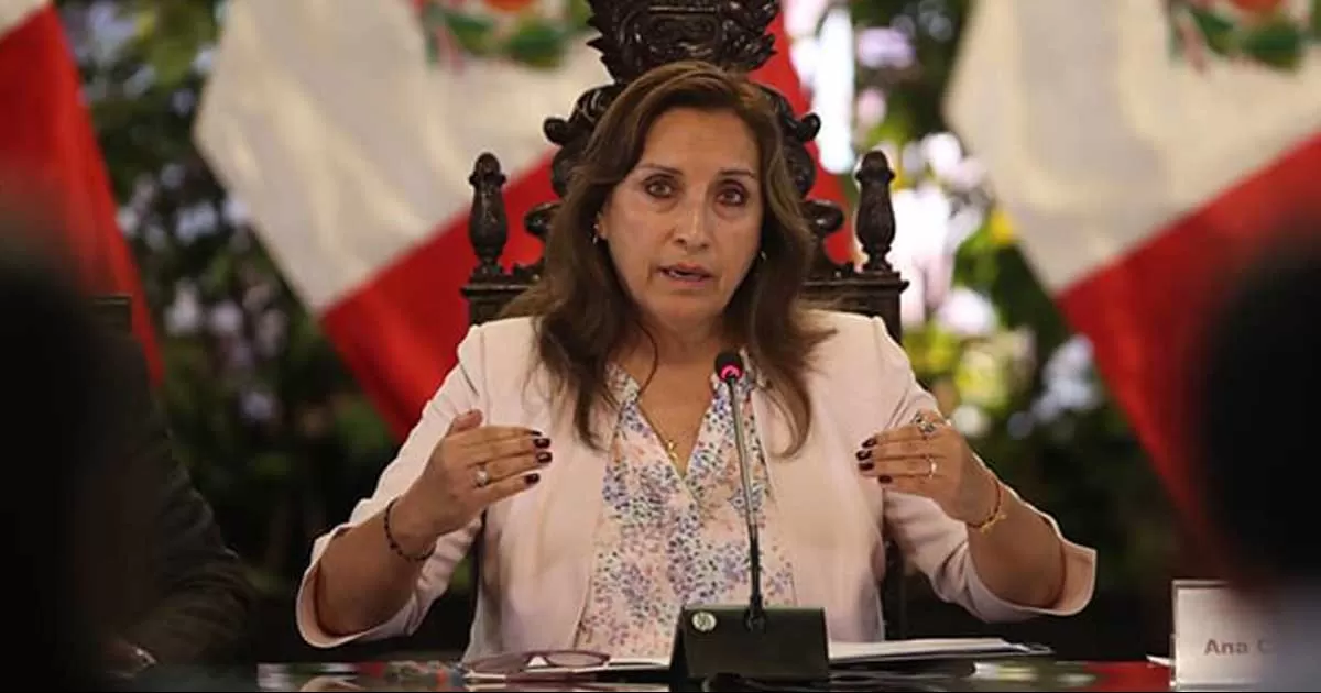 Dina Boluarte asegura que su Gobierno promueve el ‘diálogo por paz y reconciliación’ en Perú