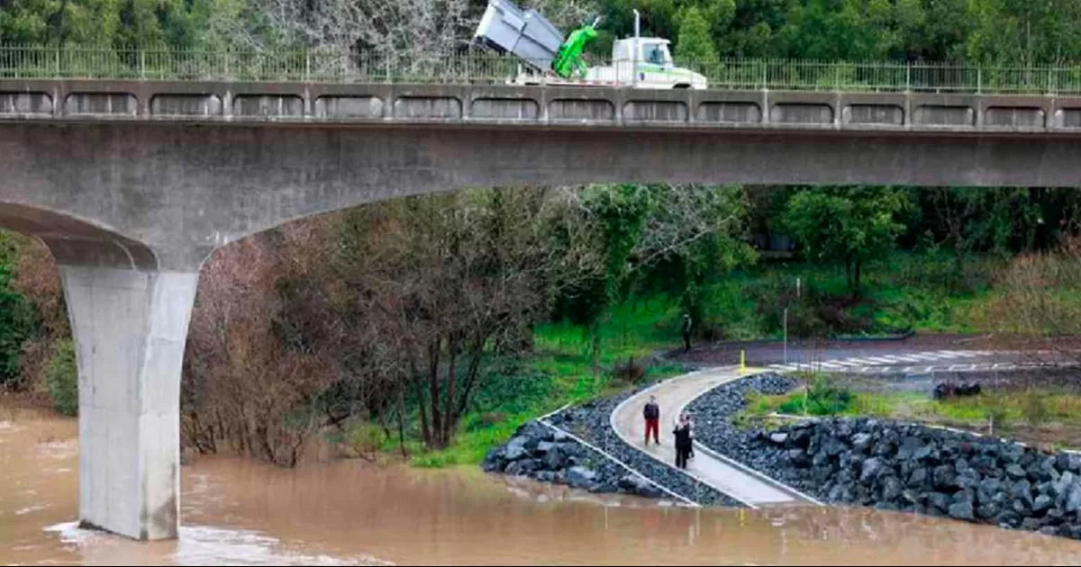 Biden declara estado de catástrofe en California, las lluvias no paran