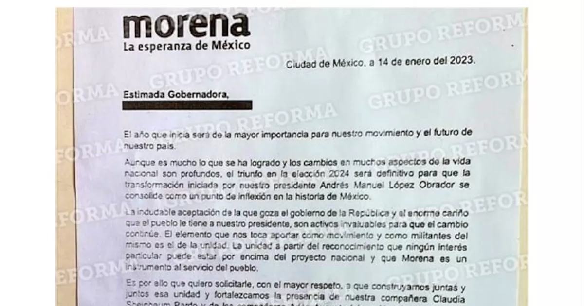 Pide Morena a gobernadores… ¡promover a corcholatas!