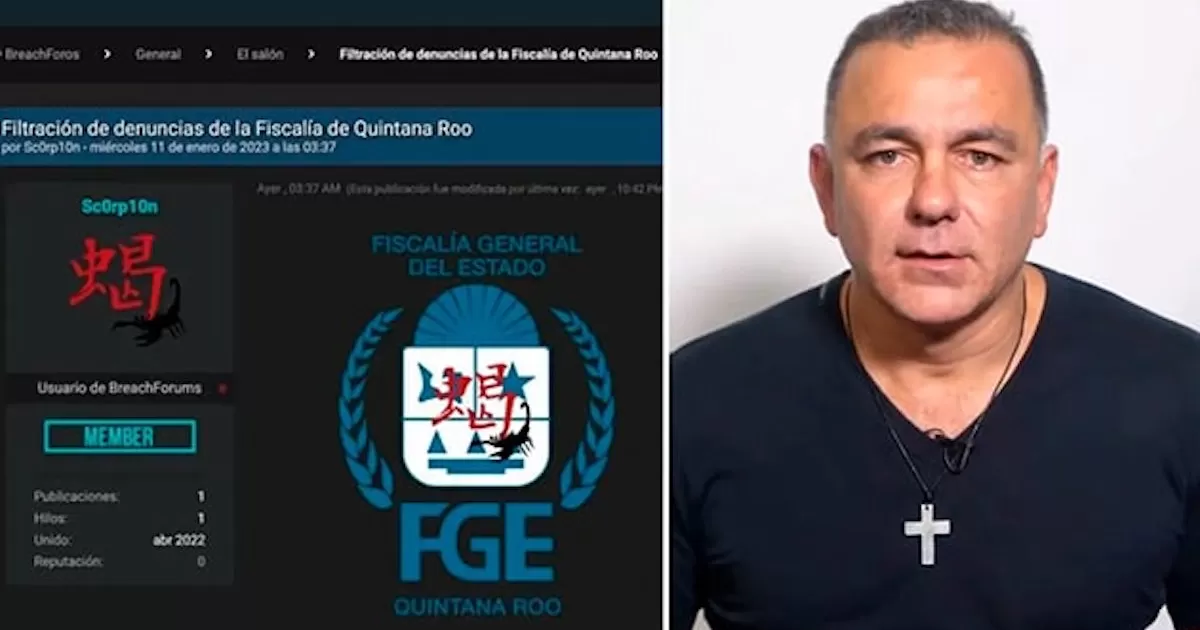Hackeo a la FGE está relacionado con amenazas del empresario Carlos Mimenza: fiscal de Quintana Roo