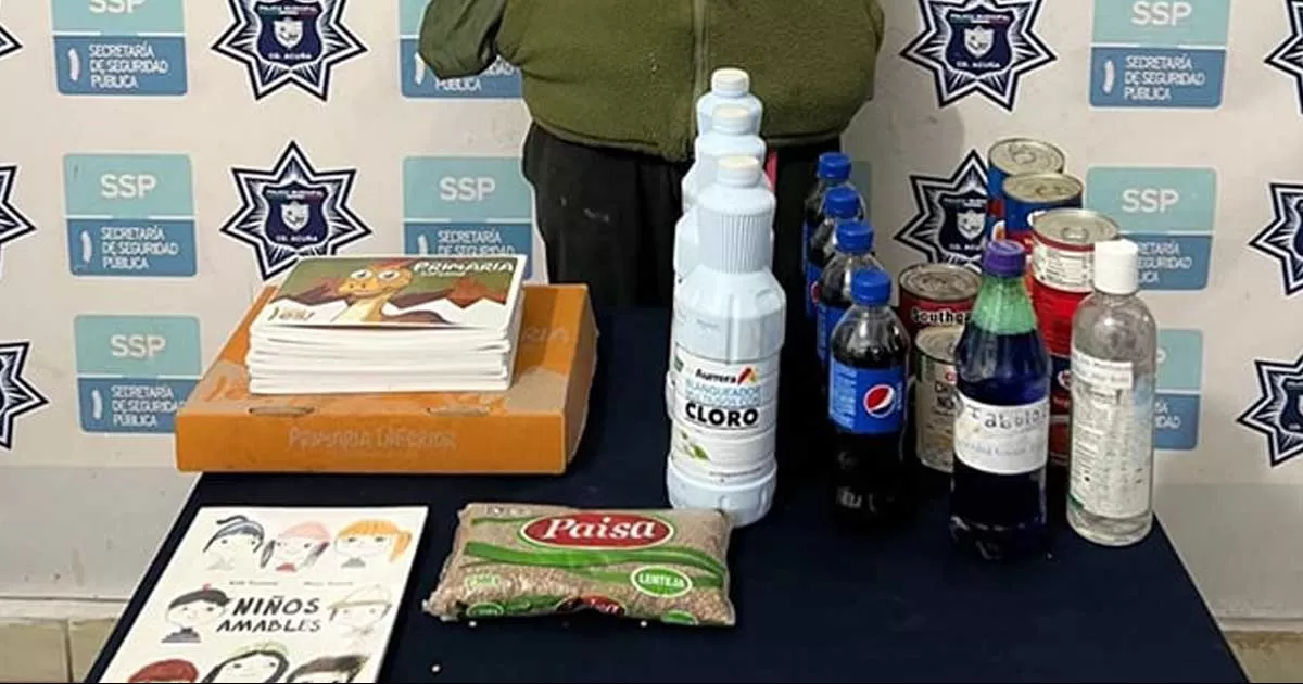 Capturan a hombre por robo en escuela primaria en Acuña