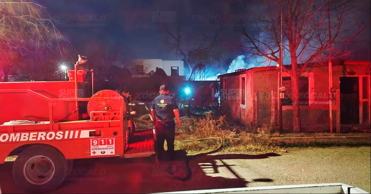 Mujer pierde todo en incendio en colonia Presidentes