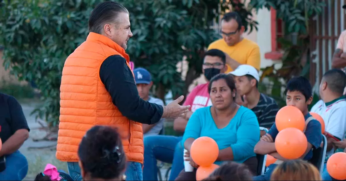Lenin Pérez lleva su propuesta ante militantes de UDC a sectores del oriente de Torreón y ejido La Coruña de Madero