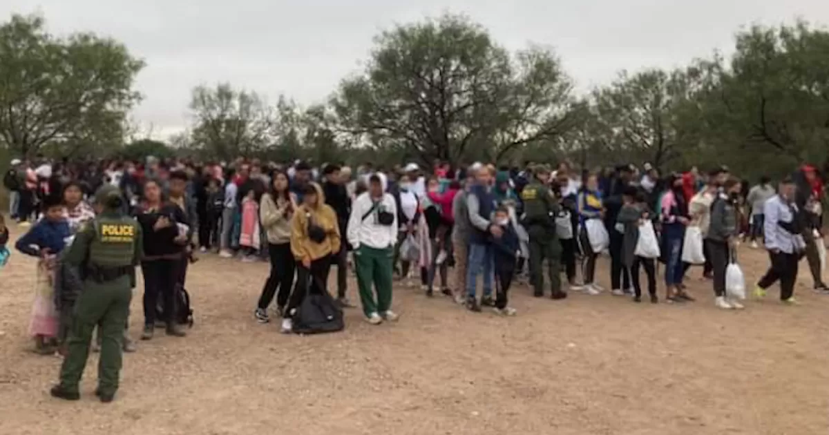 En una semana 7 mil ilegales fueron detenidos en el sector de Del Río