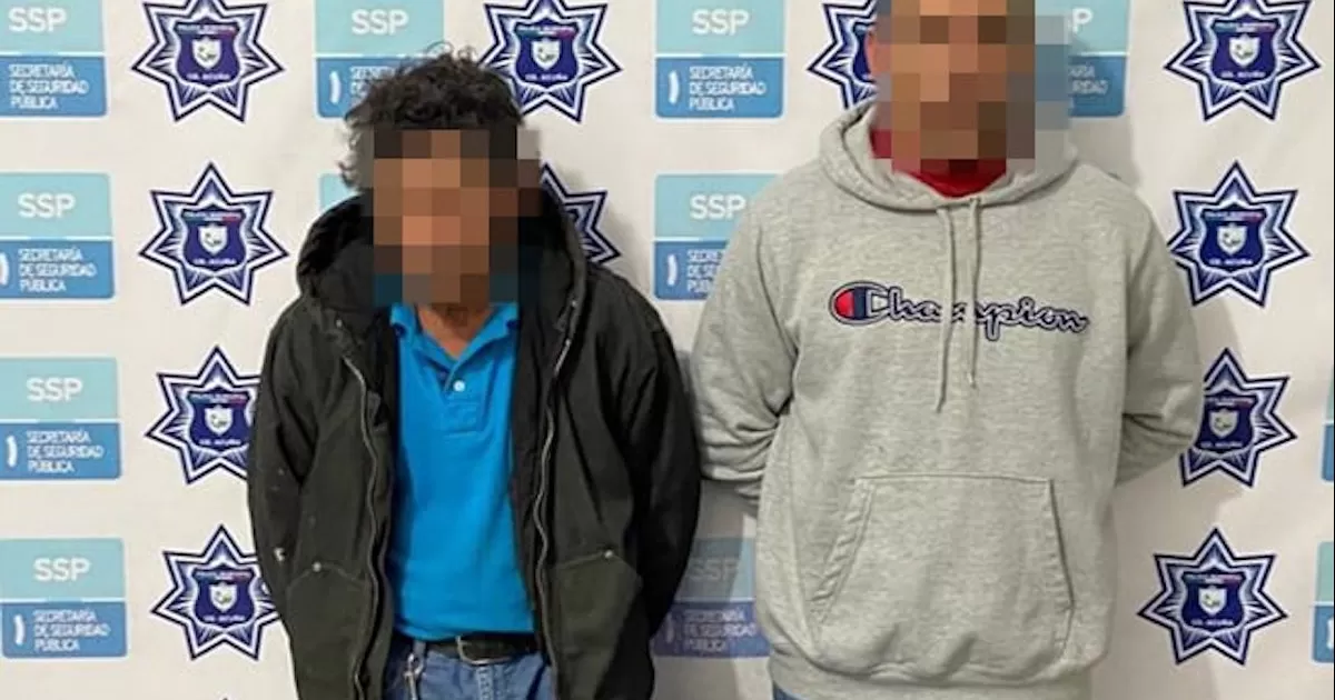 Estos hombres fueron detectados de manera sospechosa en el cruce de las calles Amado Nervo y 15, de la colonia Gámez Sumarán