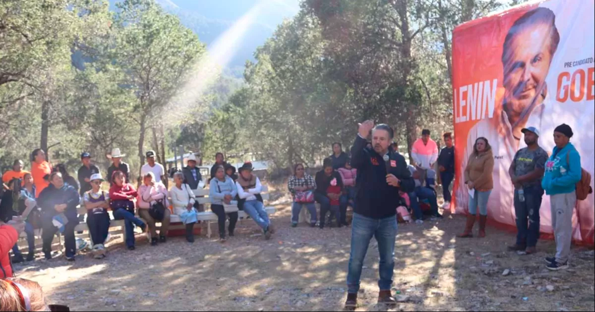 Recorre Lenin Pérez sectores ejidales de la sierra de Arteaga