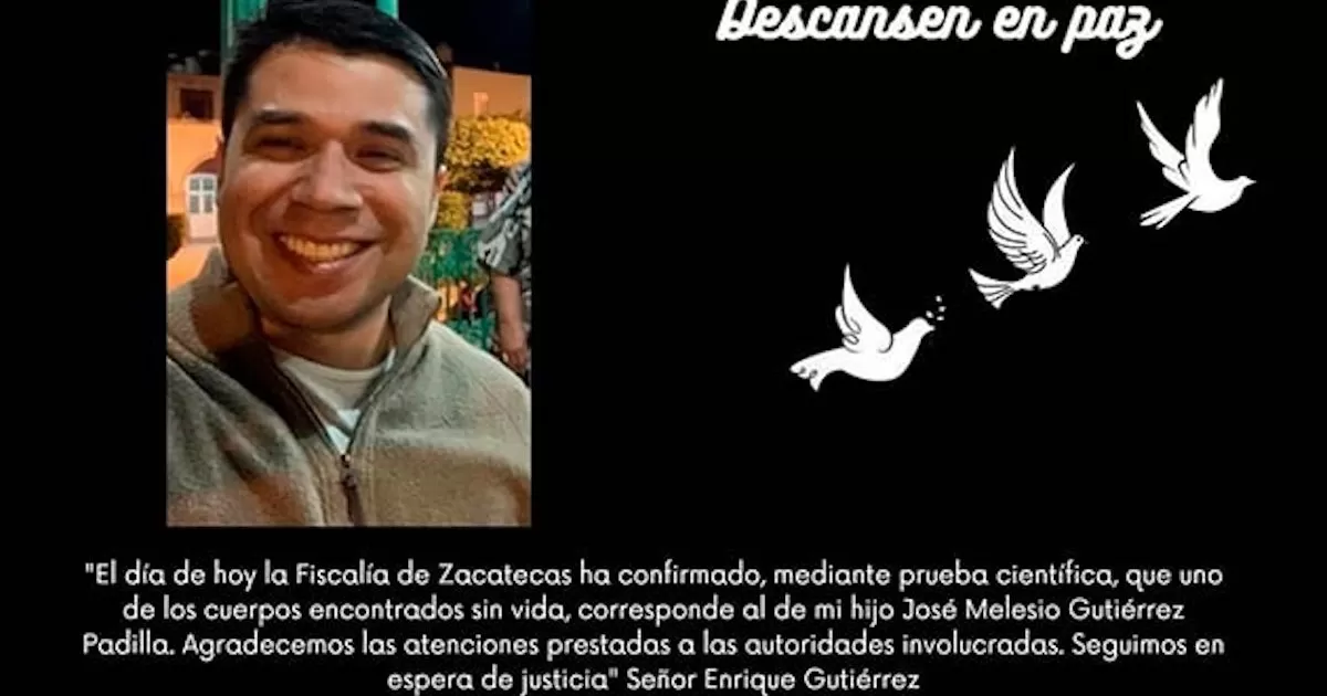 Confirman que cuarto cuerpo hallado en fosa de Zacatecas pertenece a joven desaparecido en Jalisco