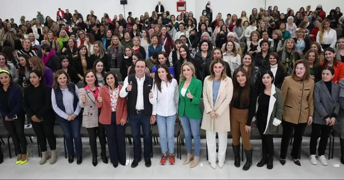 En equipo con las mujeres, llevaremos a Coahuila al siguiente nivel