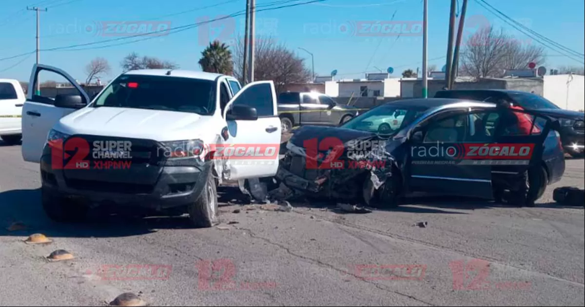 Un hombre de 83 años que salió afectado en el accidente fue llevado a la Clínica México con algunas lesiones menores. Los elementos de la Fiscalía están en buen estado.