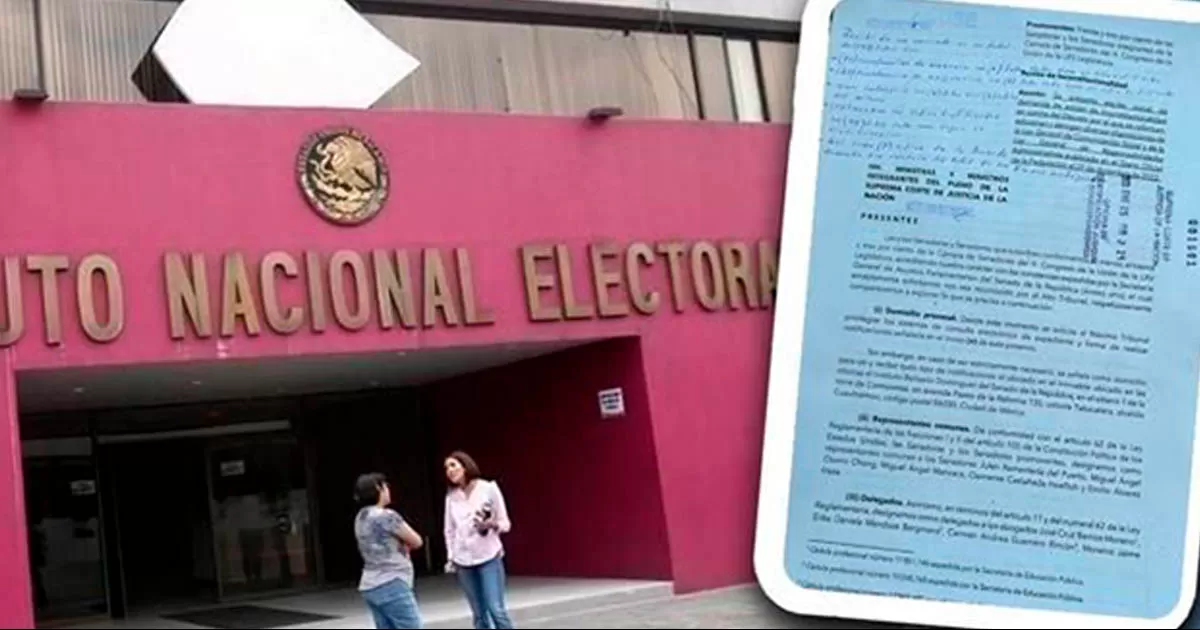 Diputados y senadores de Oposición presentan 2 acciones de inconstitucionalidad contra primer paquete del "Plan B" de reforma electoral.