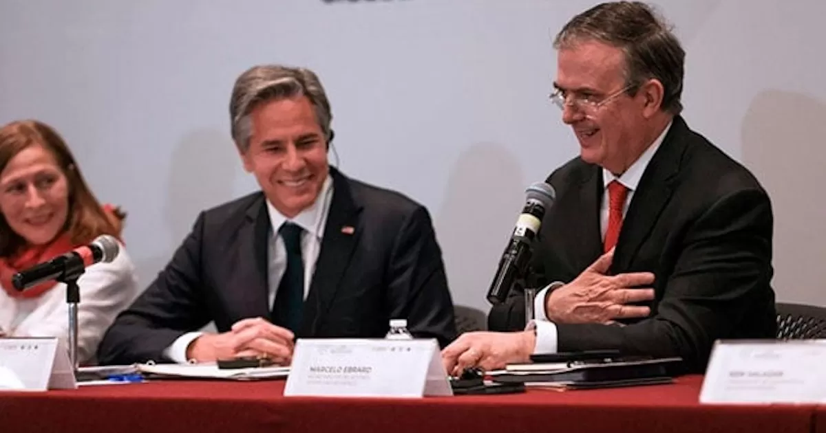 El canciller Marcelo Ebrard abordó con su homólogo Antony Blinken los esfuerzos de México y EU para combatir el narcotráfico