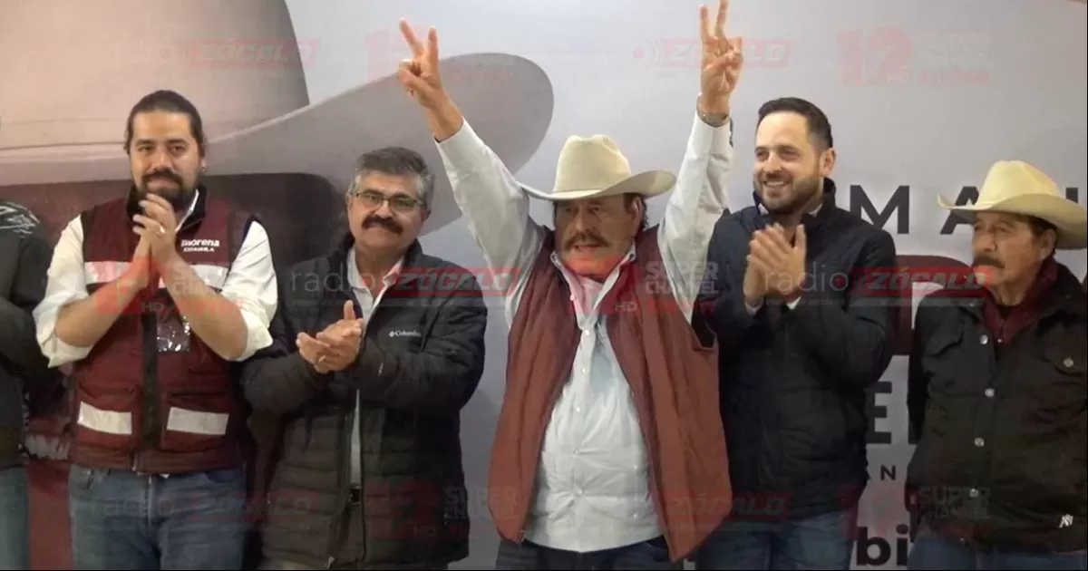 Armando Guadiana asegura representar la cuarta transformación por ser el precandidato de MORENA