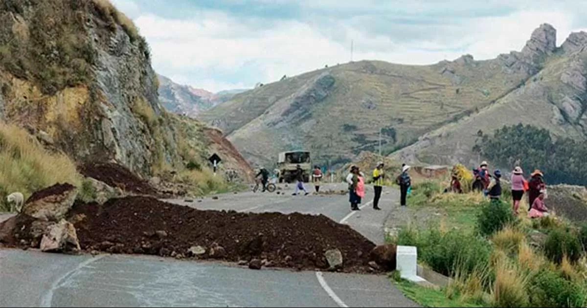 Otro paciente muere en una carretera de Perú por bloqueo de manifestantes