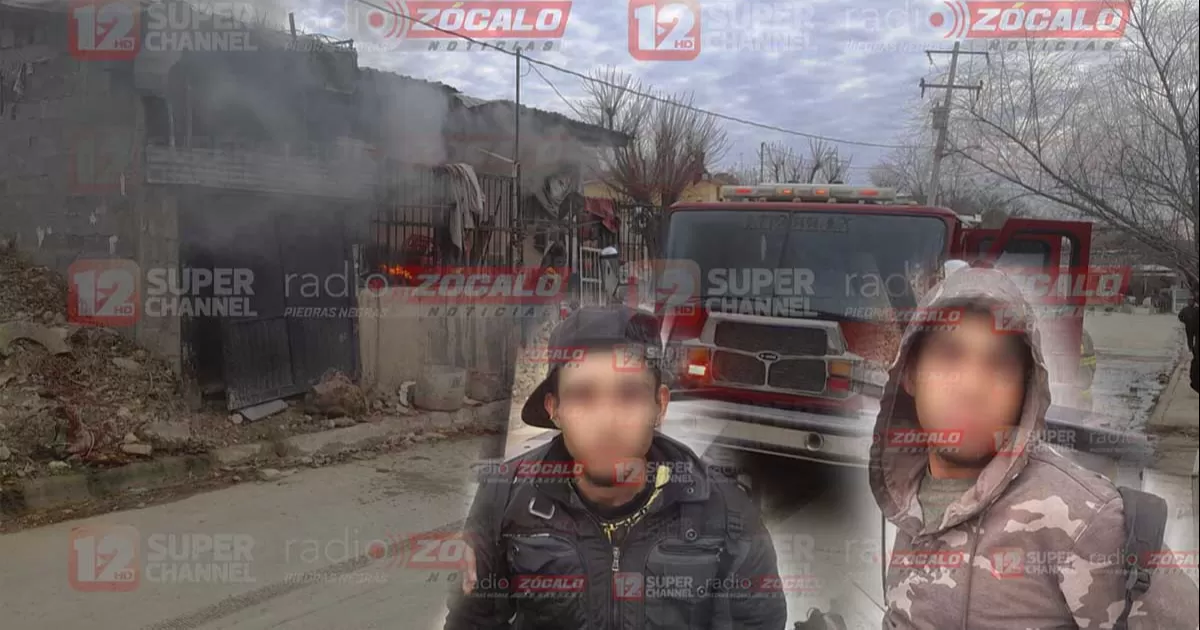 Arrestan a dos por incendiar vivienda en Acuña