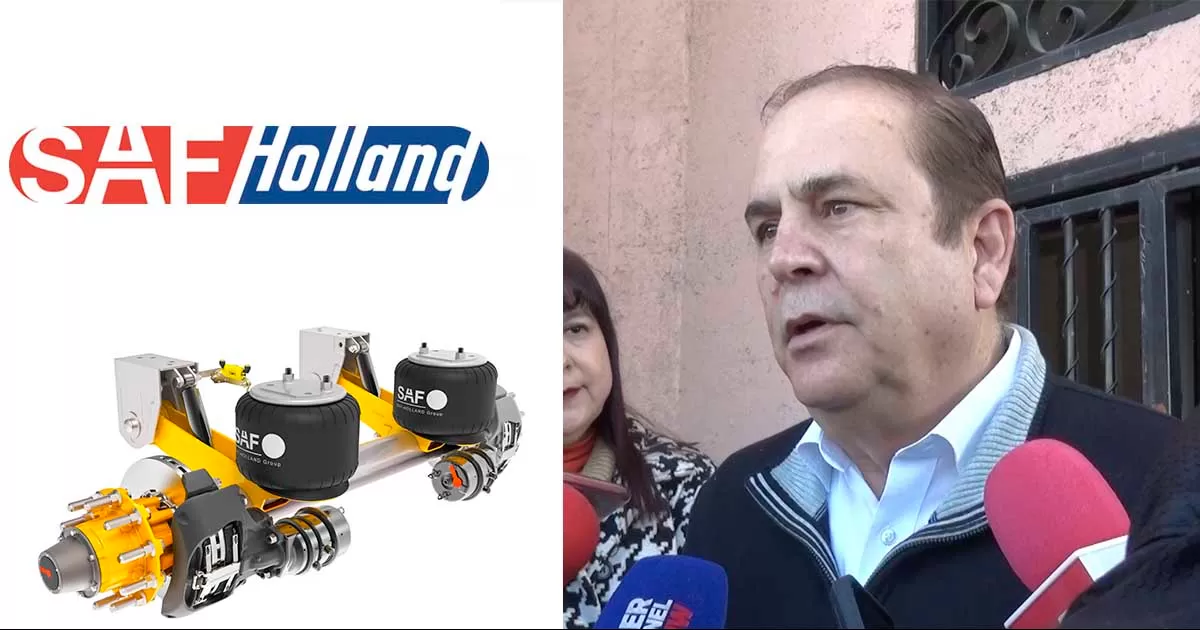 La empresa SAF Holland se dedica a la fabricación de diversos componentes para tractocamiones.