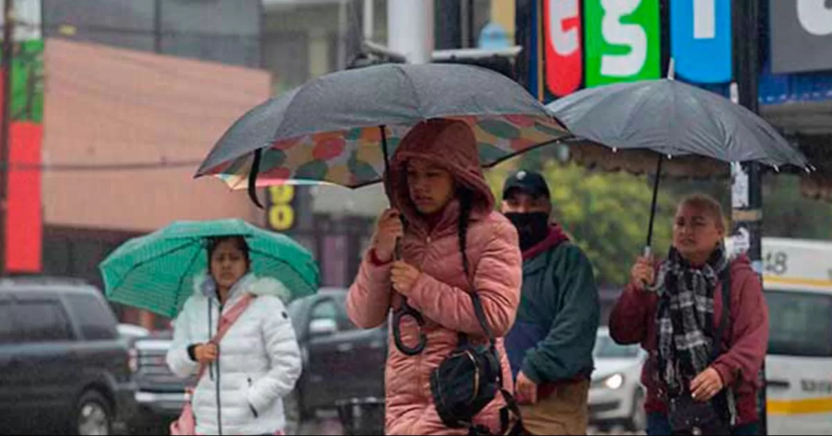 El Servicio Meteorológico Nacional informó el ingreso de dos nuevos frentes fríos que provocarán temperaturas bajas, lluvias y caída de aguanieve