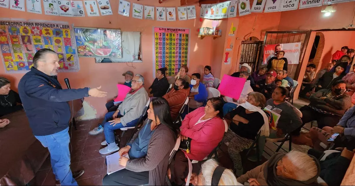 A pesar de la cruda realidad que viven familias udecistas de La Laguna, precampaña de Lenin Pérez va generando ánimo por la alternancia democrática