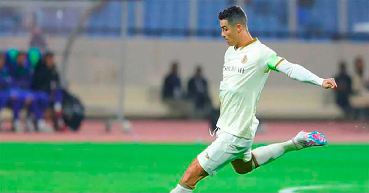 Anota Cristiano su primer gol con el Al Nassr