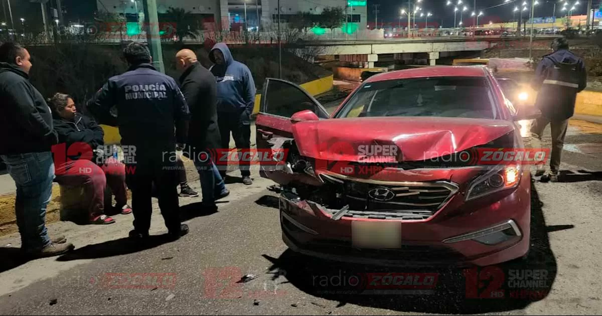 Chocan dos por alcance en “El Apenitas”