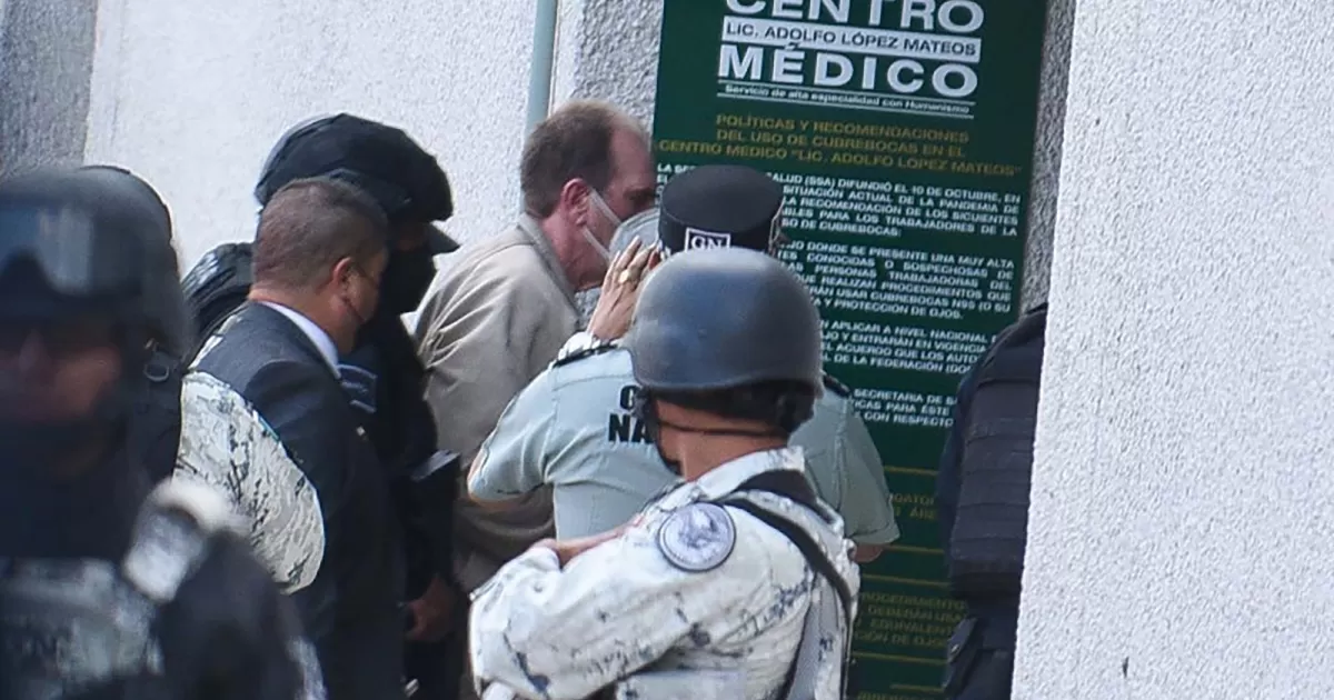 ‘El Güero’ Palma es trasladado del penal del Altiplano a un hospital