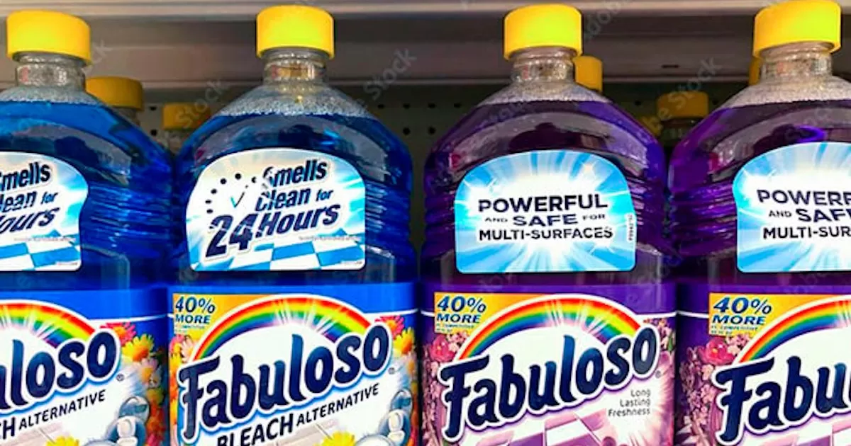 Peligro en millones de botellas de Fabuloso por contener bacteria dañina para la salud