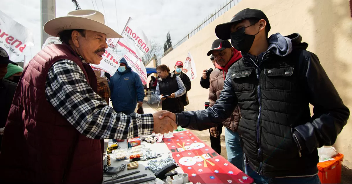 El precandidato agradeció el apoyo que le han otorgado los militantes y simpatizantes a lo largo de todo el estado.
